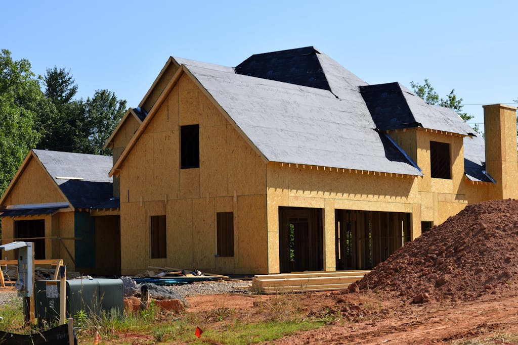 custom home in Johnston County